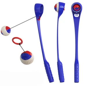 Dog Molars Throwing Toy Training Ball And Cue Stick