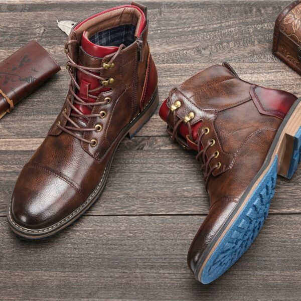 Hecrafted Men's Retro Boots