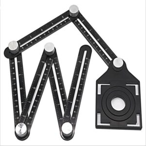 Adjustable and assemblable hole locator