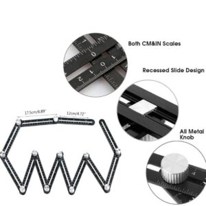 Adjustable and assemblable hole locator