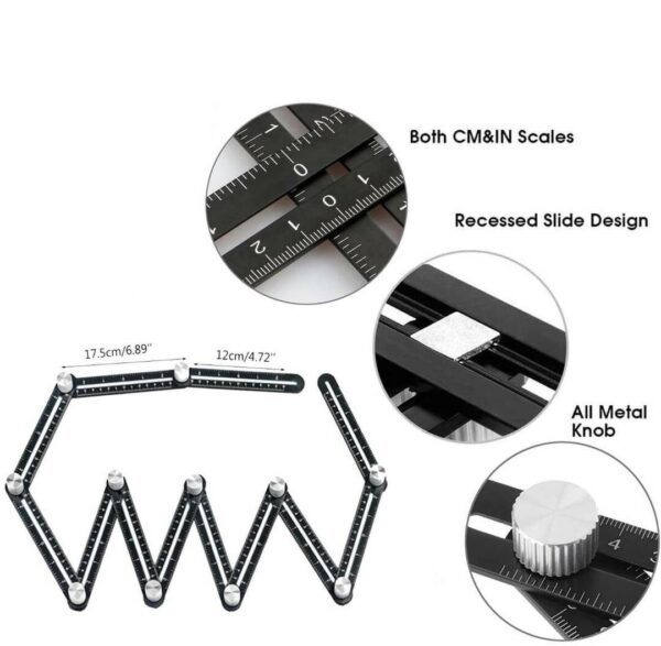 Adjustable and assemblable hole locator