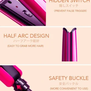 OTEYA™ 2-IN-1 HAIR CURLER AND STRAIGHTENER PORTABLE SMALL SIZE EASY TO CARRY