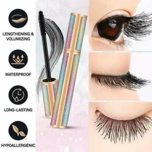 🔥Buy 1 Get 1 Free🔥 5D Waterproof Silk Fiber Thick Lengthening Mascara