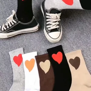 (🎅CHRISTMAS SALE - SAVE 49% OFF)HEART DETAILED ANKLE SOCKS