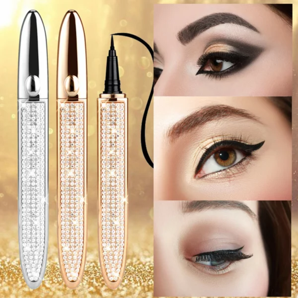 Elegant Diamond Eyeliner