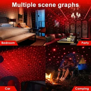 (🎅EARLY XMAS SALE - 50% OFF) Plug and Play - Car and Home Ceiling Romantic USB Night Light