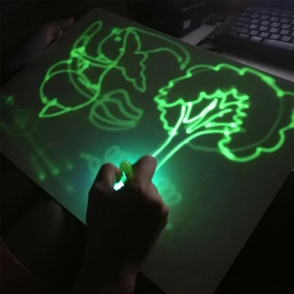 (🎅EARLY CHRISTMAS SALE - 50% OFF) Light Drawing- Fun And Developing Toy & Luminous Pen