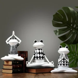 🎅🎄Christmas Sale---50% Off White Yoga/Meditation Frog🐸