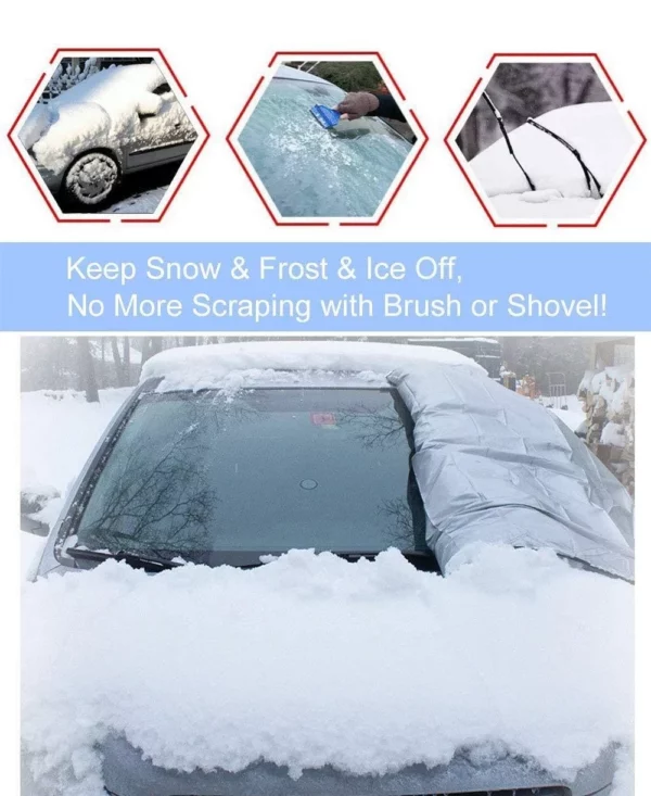 (🎄Early-Christmas Flash Sale🎄-48% OFF)Universal Premium Windshield Snow Cover Sunshade