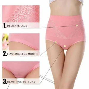 [8 PCS] Slim-Fit Lace Underwear