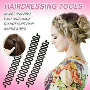 💓Hairdressing Tools(Make different braided hairstyles)