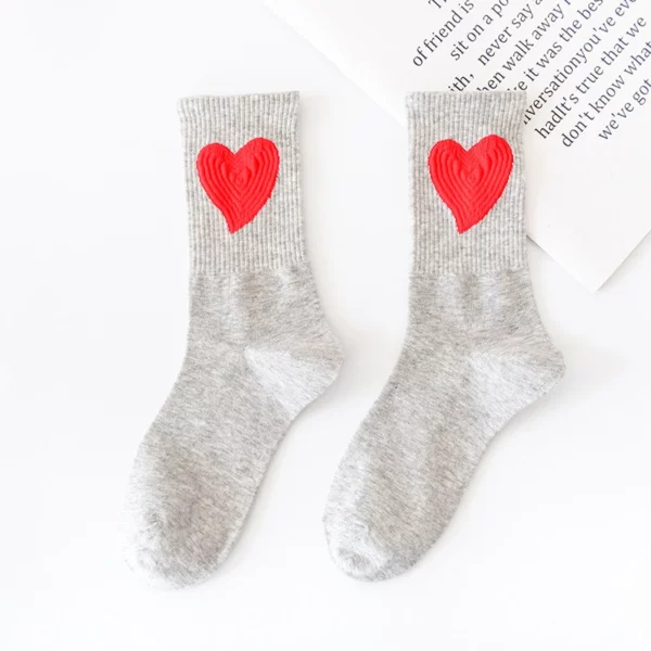 (🎅CHRISTMAS SALE - SAVE 49% OFF)HEART DETAILED ANKLE SOCKS