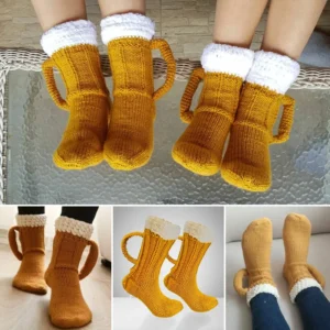 41%OFF🍻Beer Mug Knit Socks