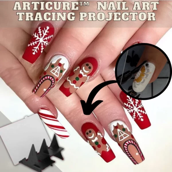 [PROMO 30% OFF] ArtiCure™ Nail Art Tracing Projector