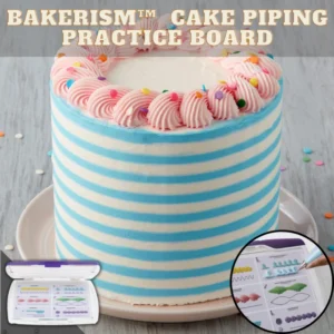 [PROMO 30% OFF] Bakerism™ Cake Piping Practice Board