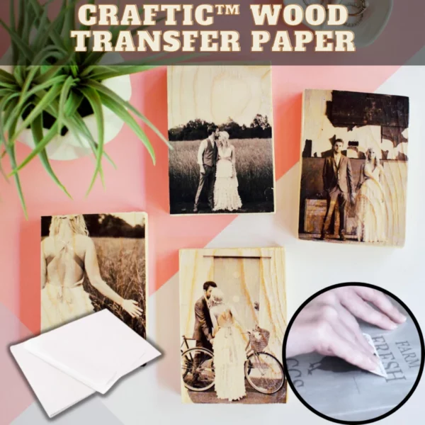 [PROMO 30% OFF] Craftic™️ Wood Transfer Paper