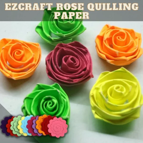 [PROMO 30% OFF] EZCraft Rose Quilling Paper