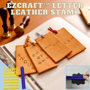 [PROMO 30% OFF] EZCraft™ Letter Leather Stamp