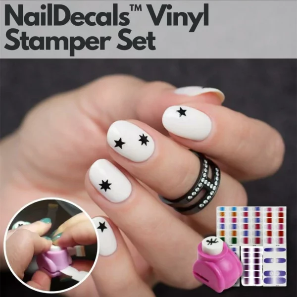 [PROMO 30% OFF] NailDecals™️ Vinyl Stamper Set