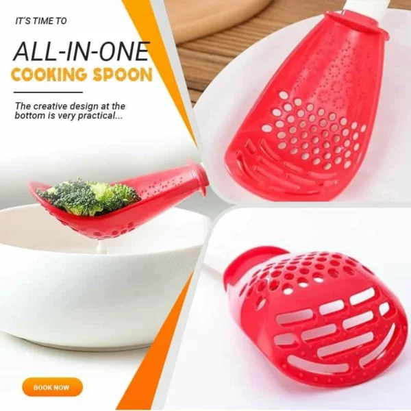 Multifunctional Kitchen Cooking Spoon 🎅 CHRISTMAS PRE PROMOTION - Buy 1 Get 1 Free