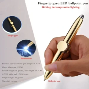 (🎄Early Holiday Sale-48% OFF) Fingertip Gyro Ballpoint Pen