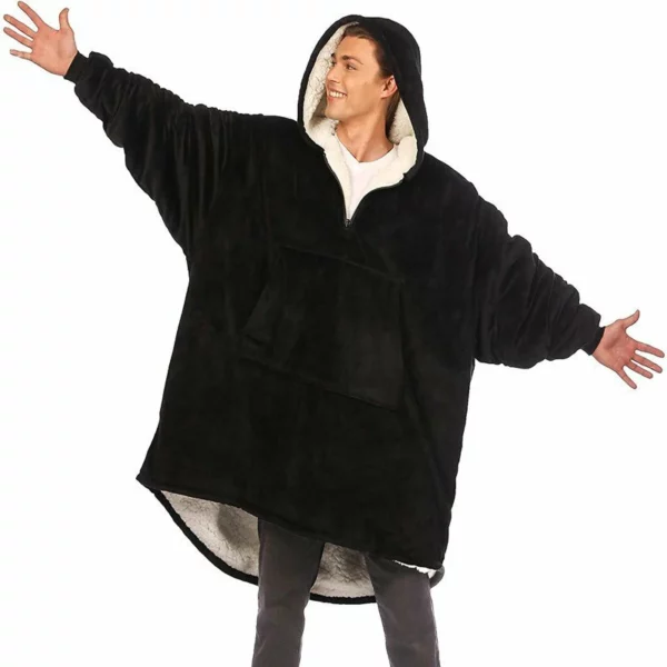 [Christmas & Winter Sale] - Unisex Comfy Oversize Hoodie Blanket