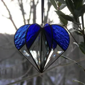 🎄🎁(Christmas Hot Sale-50% OFF) Stained Heart-shaped Suncatcher- Buy 4 Get Extra 20% OFF