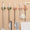 (Early New Year Sale - Buy 3 Get 1 Free)Wall Mounted Mop Organizer