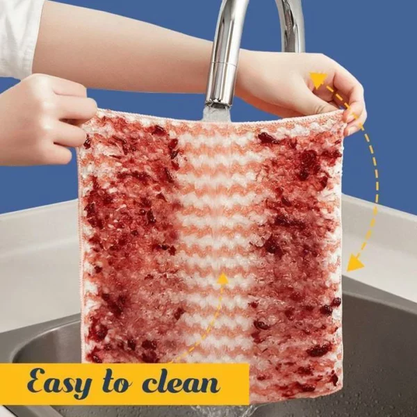 🎅Christmas Promotion 50% Off - 🔥Microfiber Cleaning Rag🔥🔥🔥(Buy 10 Get 5 Free)