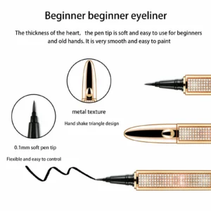 Elegant Diamond Eyeliner