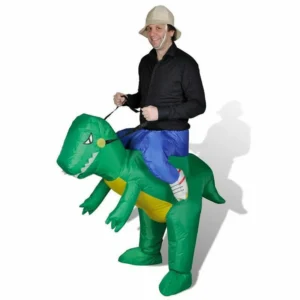 3D Ride Halloween Inflatable Dinosaur Costume