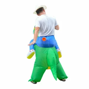 3D Ride Halloween Inflatable Dinosaur Costume