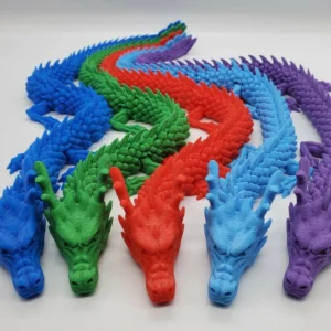 3D printed Articulated Dragon