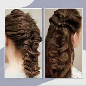 💓Hairdressing Tools(Make different braided hairstyles)