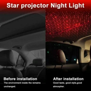 (🎅EARLY XMAS SALE - 50% OFF) Plug and Play - Car and Home Ceiling Romantic USB Night Light