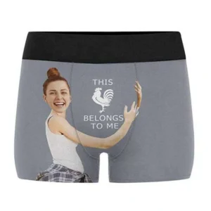 Custom Girlfriend Hugs Boxer Shorts Christmas Gifts