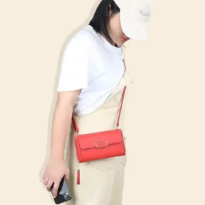 ANTI RFID THEFT LARGE CAPACITY CROSS BODY CELL PHONE PURSE