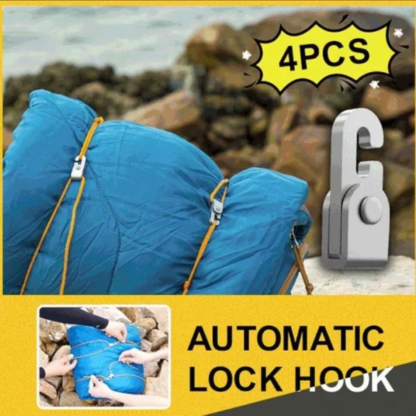 Automatic Lock Hook 4pcs/pack