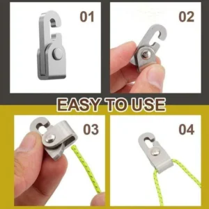 Automatic Lock Hook 4pcs/pack