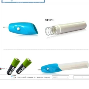 【50%OFF】Portable DIY Electric Engraving Pen