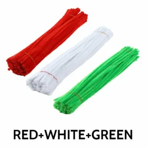 100Pcs Creative Handmade Colored Wool Root Top Twisting Bar Manual Fluffy Bar Iron Wire🔥50% OFF🔥