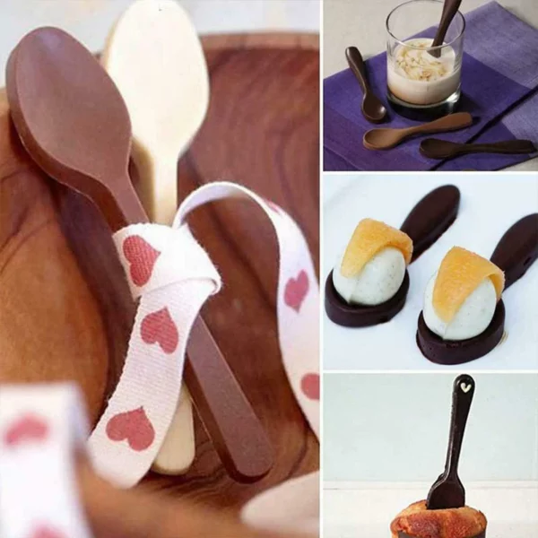 (❤️Mothers Day Promotion - Save 50% OFF) Chocolate Spoon Mold, Buy 2 Get 1 Free