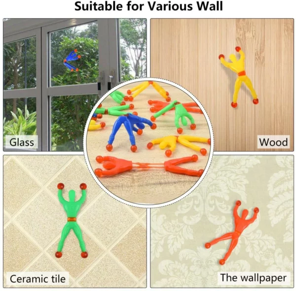 (🎅CHRISTMAS HOT SALE - 48% OFF) Wall Climbing Toy Spider(10PCS)