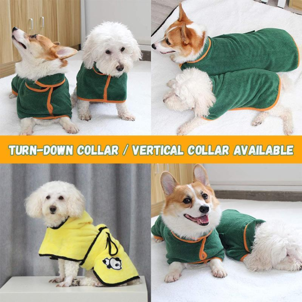 🎄Christmas Hot Sale🎄 Super Absorbent Pet Bathrobe