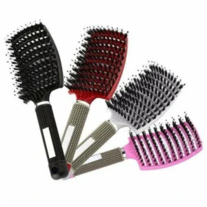 🔥( HOT SALE - SAVE 50% OFF) BOAR BRISTLE HAIR BRUSH-BUY 2 GET 1 FREE