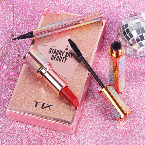 TTX Starry Three-Piece Suit, Lipstick, Mascara, Eyeliner