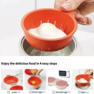 Edible Silicone Drain Egg Boiler（🔥50% OFF🔥）