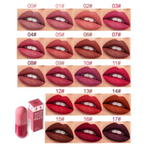 18 Color Mini Capsule Matte Liquid Lipstick