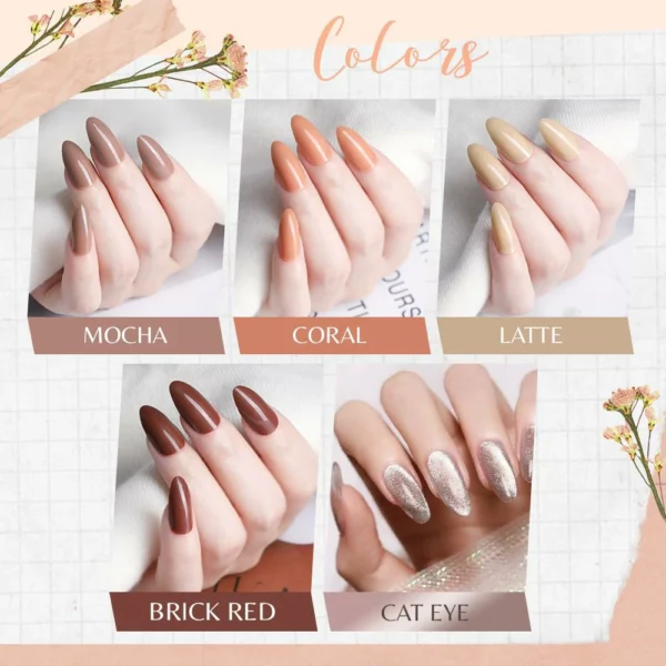 NailBeauty Self-Adhesive Nail Sticker (24 PCS)