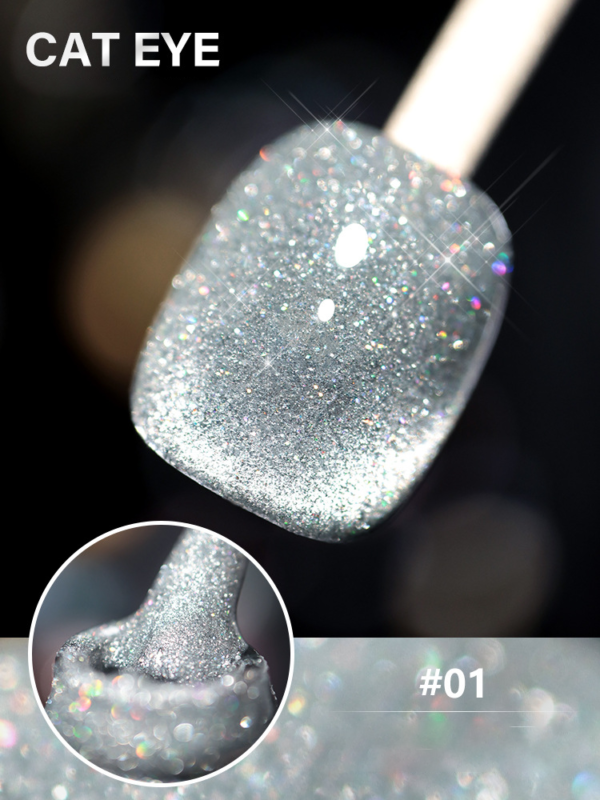 HOT SALE NOW-Laser Diamond Cat Eye Nail Polish